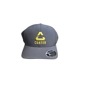 Travis Mathew Cuater Snapback Hat OSFM Grey Yellow